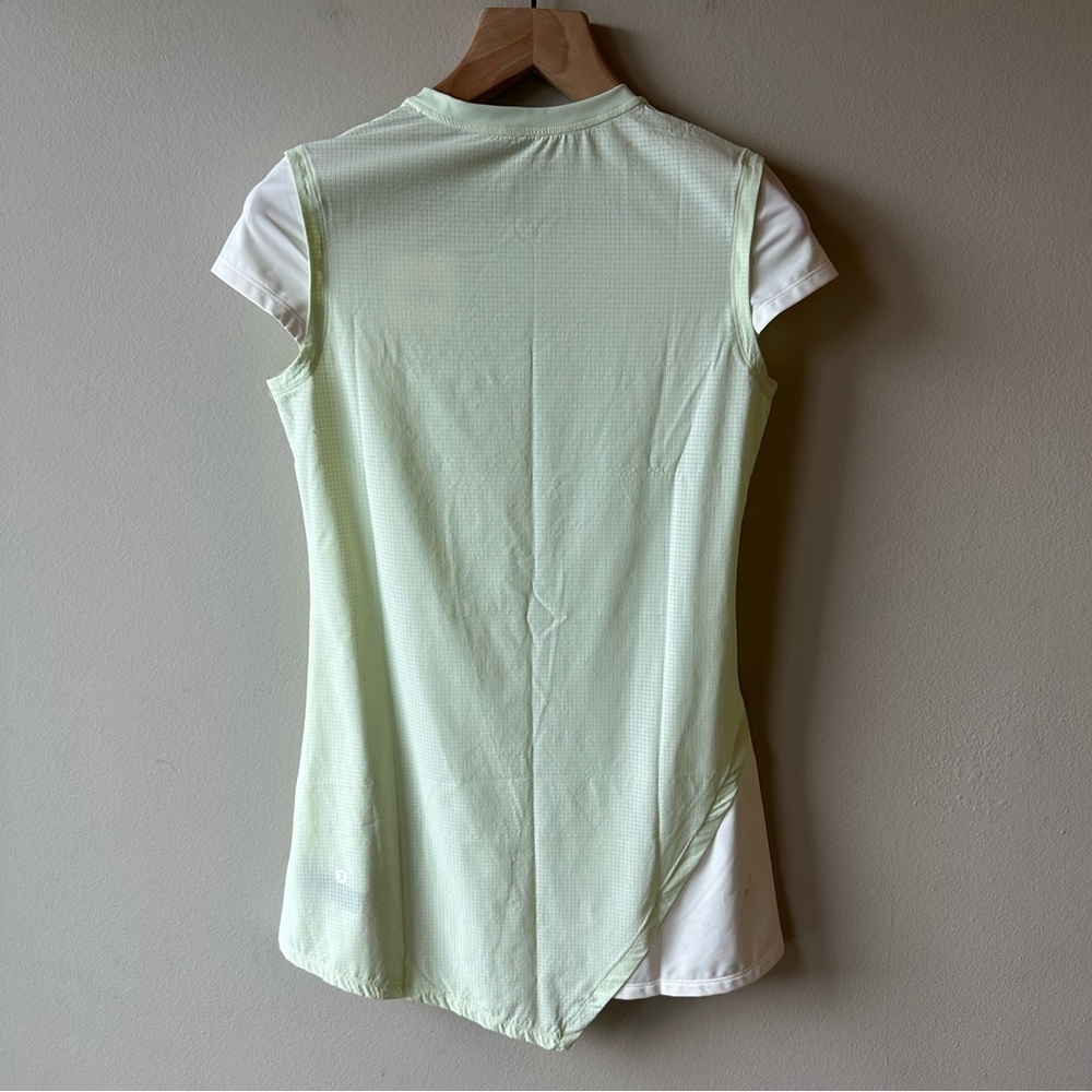 NWTs Girl’s Moodytiger Green Asymmetrical Tennis Dress - Picture 6 of 6